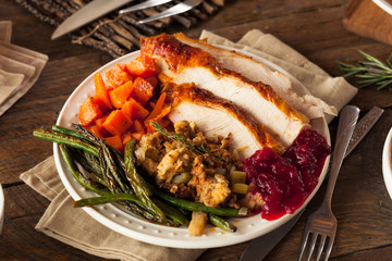 Full Homemade Thanksgiving Dinner