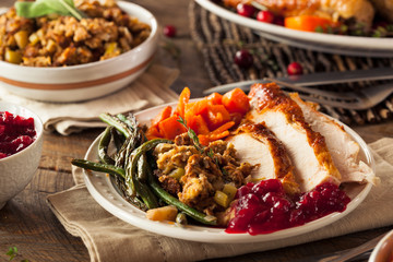 Full Homemade Thanksgiving Dinner