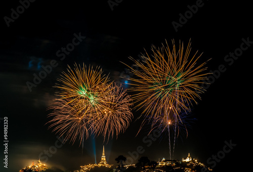 Pranakornkiri Annual Festival at Petchaburi  Thailand