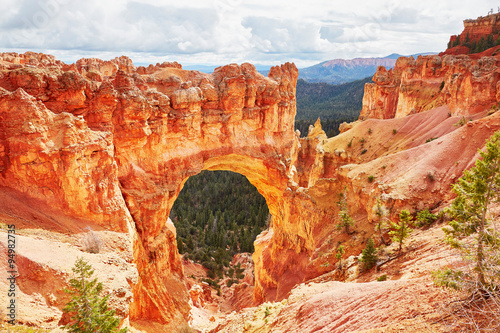 Tableau sur Toile Scenic landscape in Bryce Canyon, Utah, USA