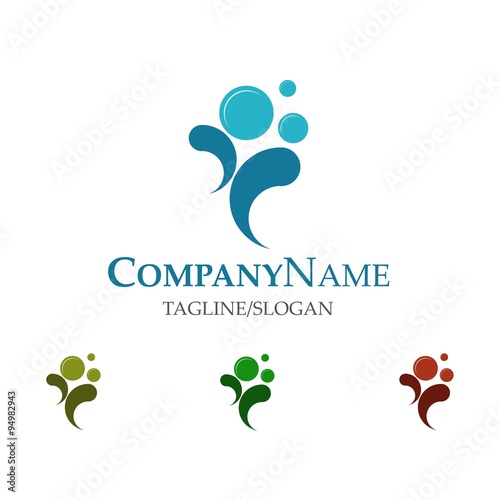 Cleaning logo icon Vector
