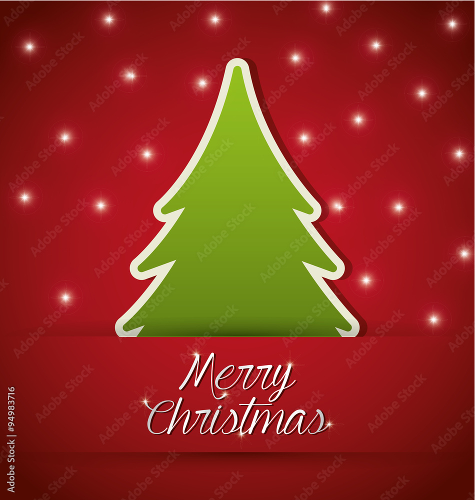 Merry christmas colorful card design Merry christmas colorful card design