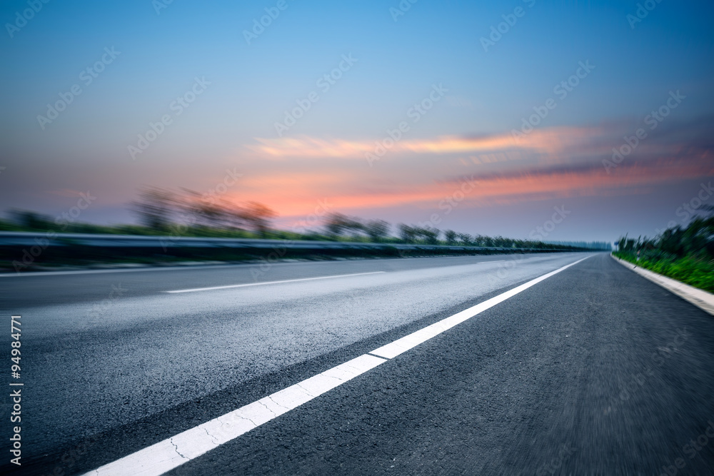 Empty highway