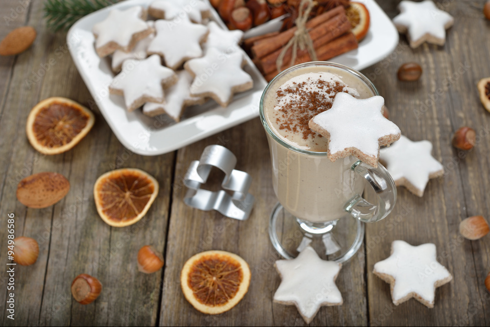 Traditional eggnog Traditional eggnog