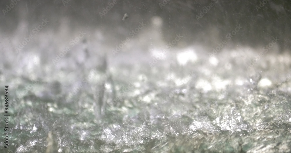 4K Closeup of splashing water 4K Closeup of splashing water