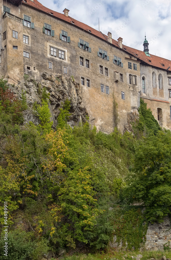 castle of Cesky Krumlov, Czech republic