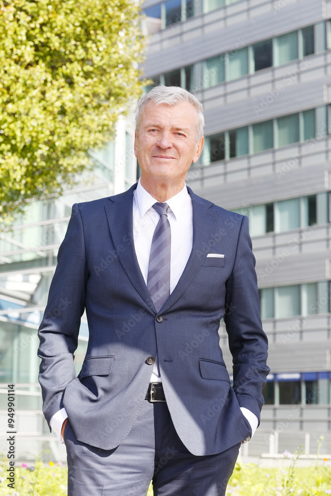 Successful senior businessman Successful senior businessman
