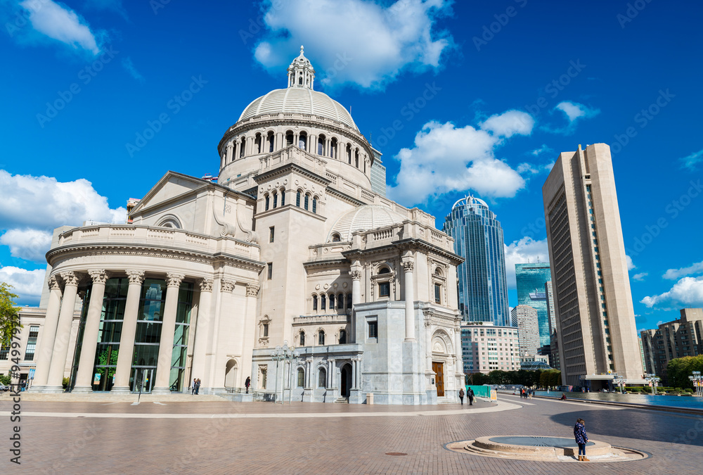 Obraz premium The First Church of Christ Scientist in Christian Science Plaza