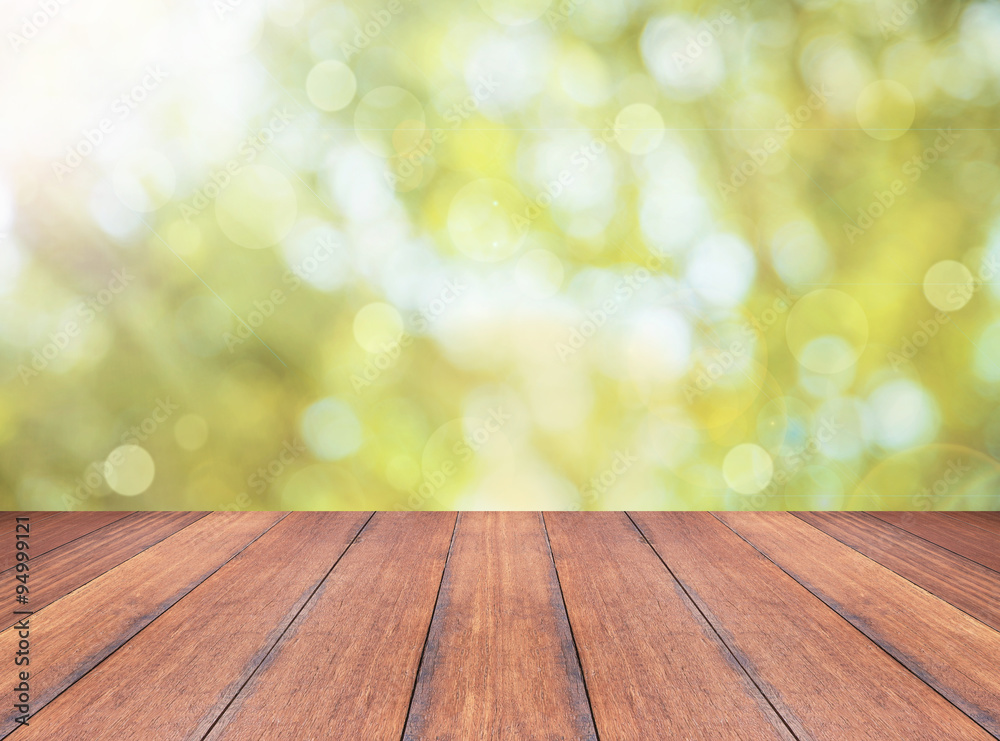 abstract autumn background and wooden plank abstract autumn background and wooden plank