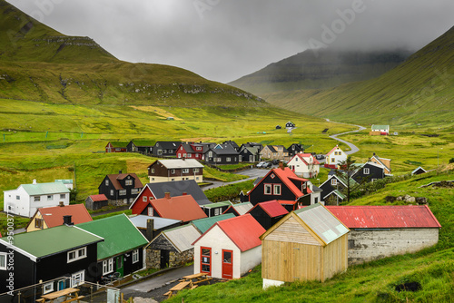 Gjogv, Faroe Islands, Denmark photo