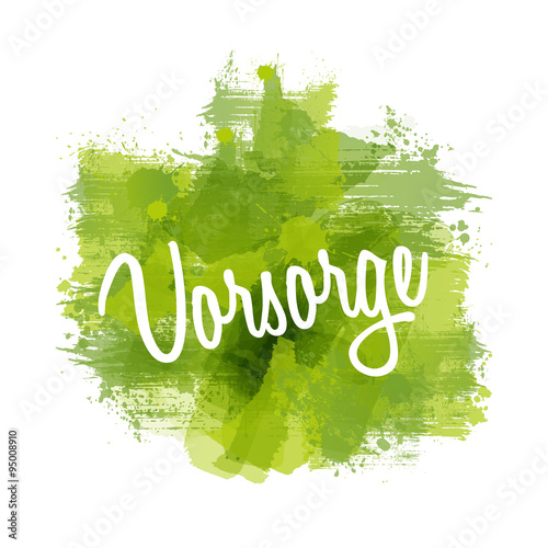 Vorsorge | Abstract Watercolour Painting