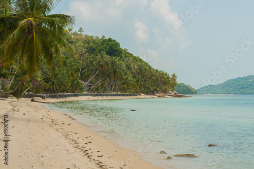 Tropical sandy beach