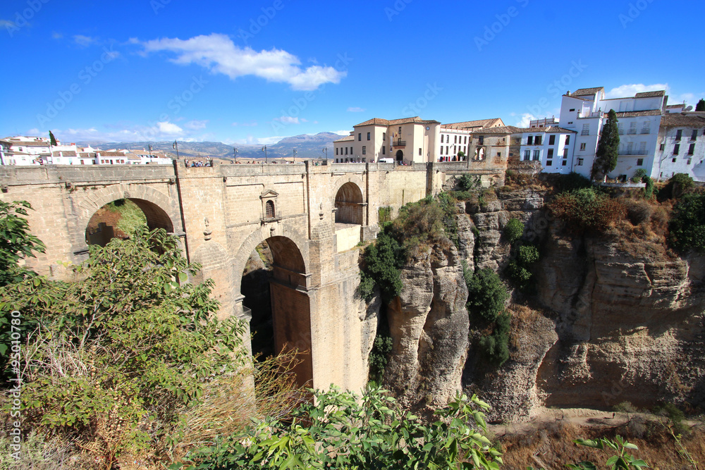 Ronda / Puente nuevo - Andalousie - Espagne