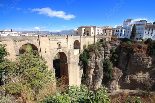 Ronda   Puente nuevo - Andalousie - Espagne