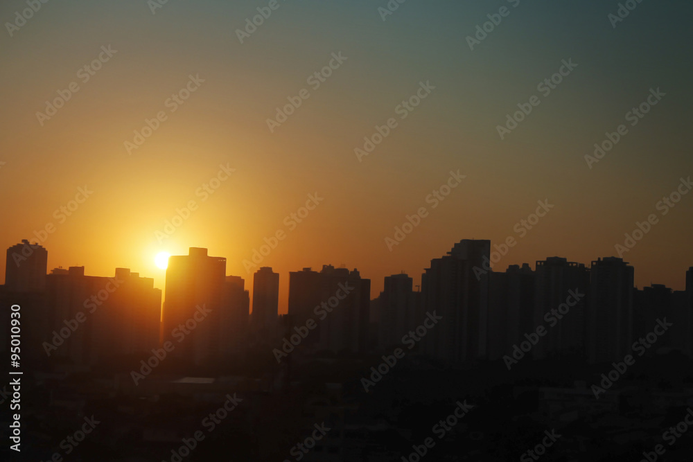 Sun set city - Goiania - Goias - Brasil