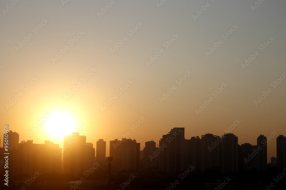 Sun set city - Goiania - Goias - Brasil