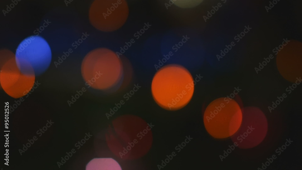 Blinking holiday colorful bokeh light circles blur background. Blinking holiday colorful bokeh light circles blur background.