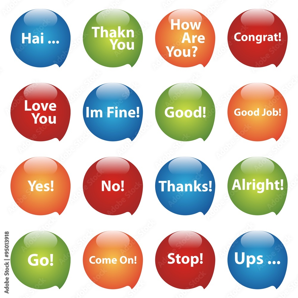 Bubble Chat Icon 3D Design Vector Bubble Chat Icon 3D Design Vector