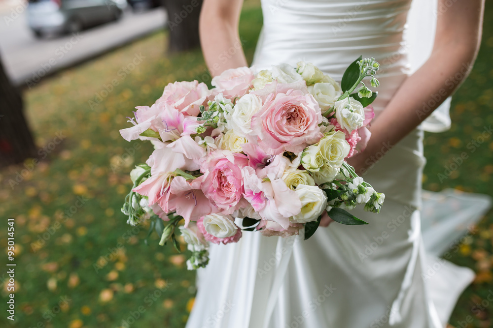 Beautiful wedding bouquet