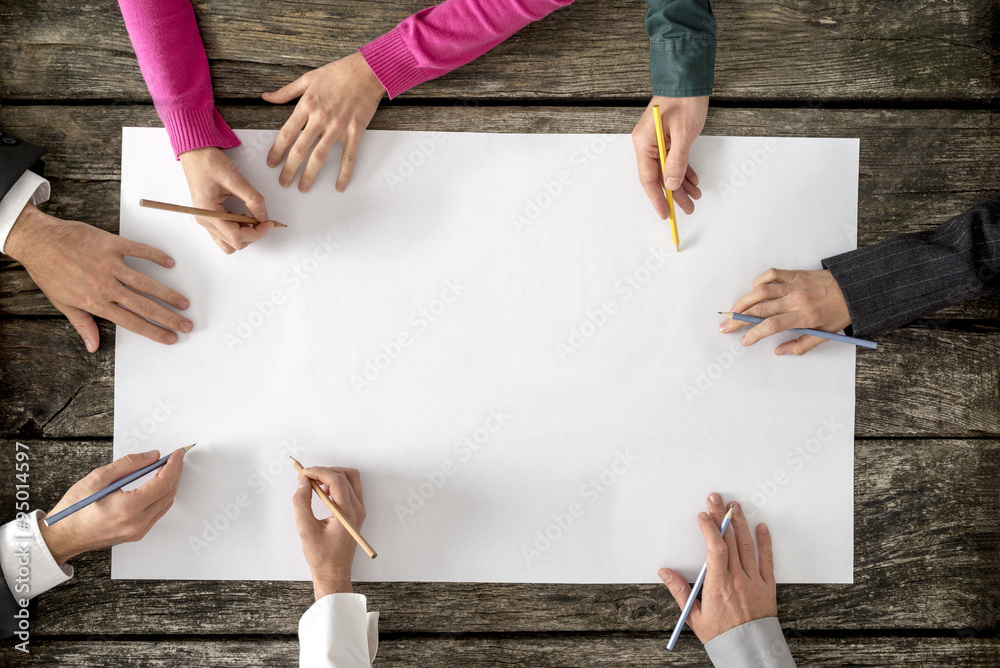 Teamwork and cooperation concept Teamwork and cooperation concept