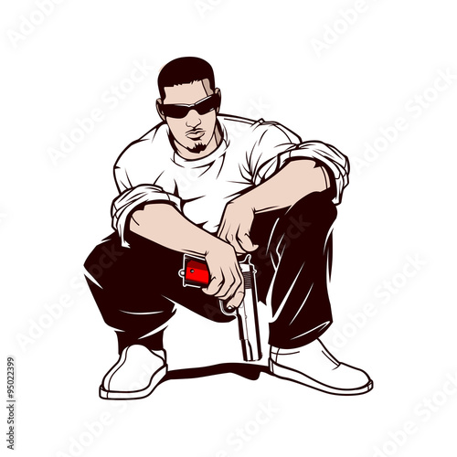 Gangster with a gun