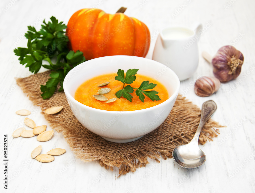 Pumpkin soup Pumpkin soup