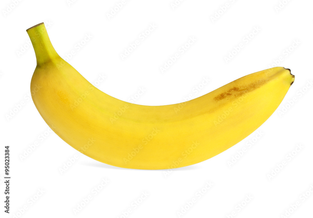 Banana isolated on a white background