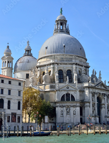 Cathedral of Santa Maria della Salute in Venice photo
