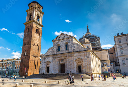 Obraz na płótnie Cathedral of Saint John the Baptist -Turin,Italy