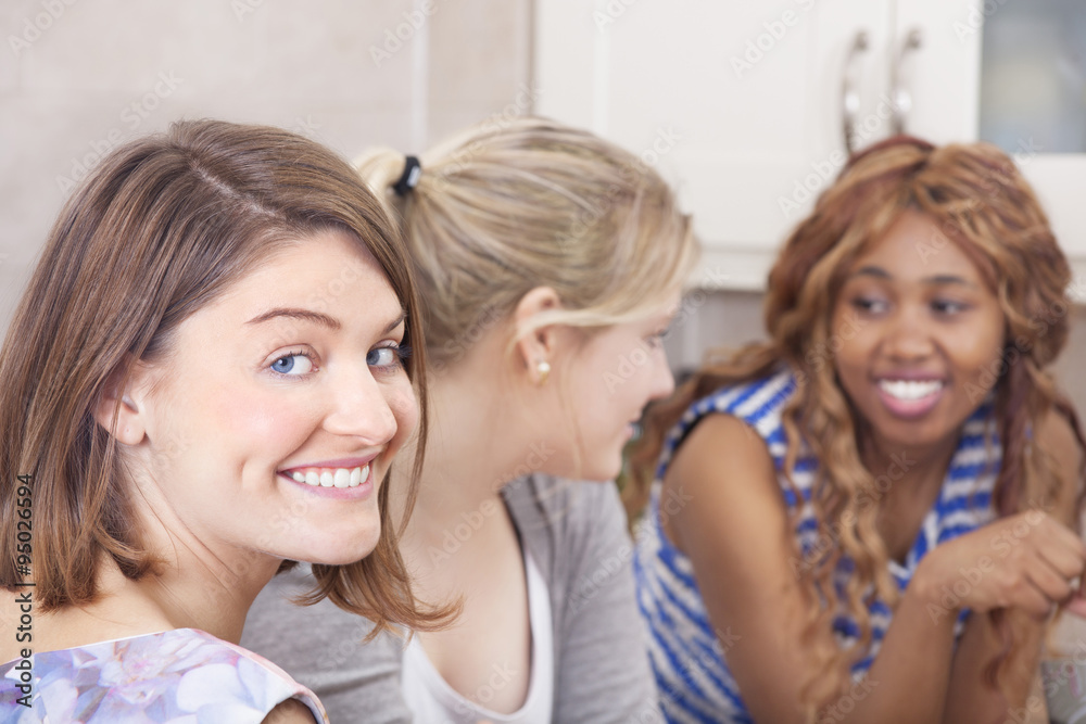 Happy friends spending time together Happy friends spending time together