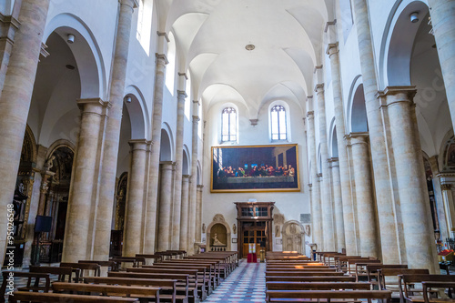 Interior of Cathedral of Saint John Baptist-Turin