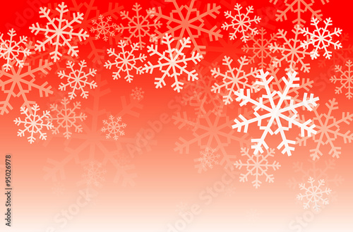 Christmas snowflakes background