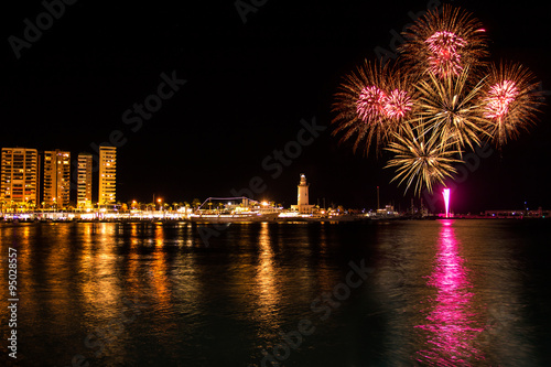 Fireworks in Malaga © aitormmfoto