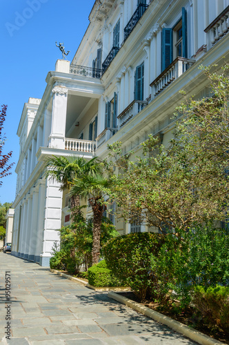 Palace of Sissi at Corfu  Greece