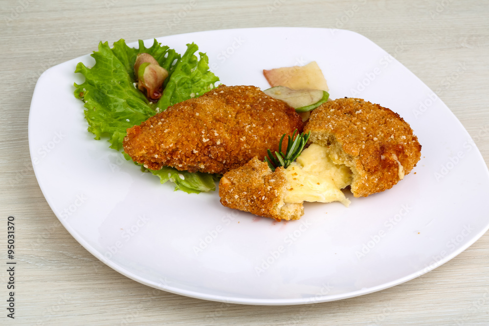 Fried cheese Fried cheese