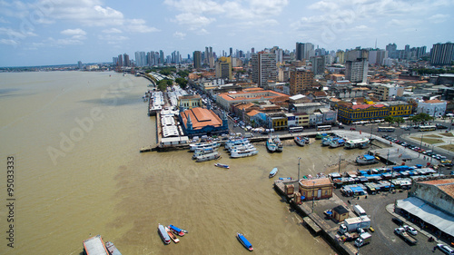 Aerial View of Belem do Para, Brazil photo