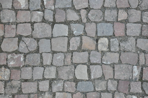 Urban stone paving stones texture