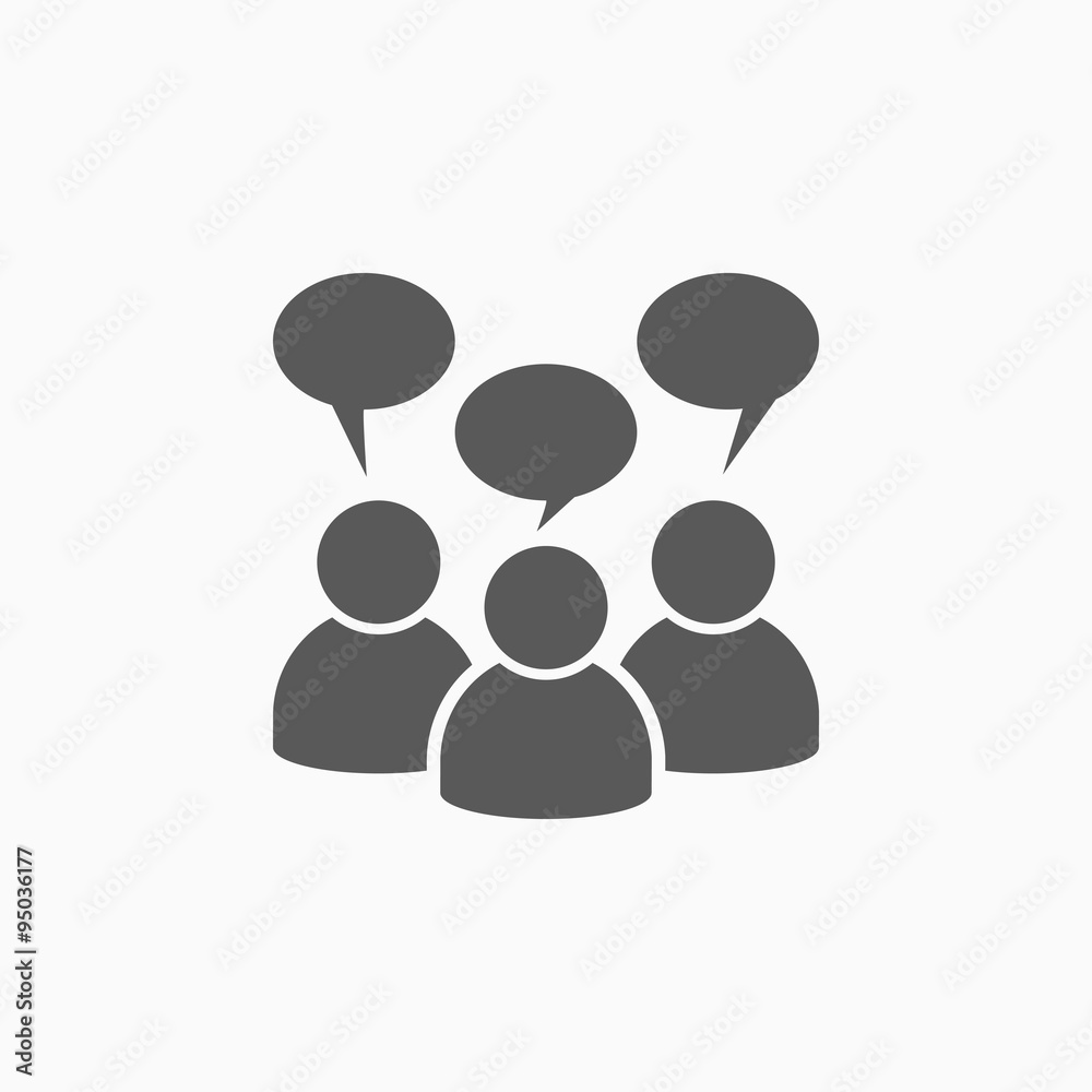 peoples brainstorming icon peoples brainstorming icon