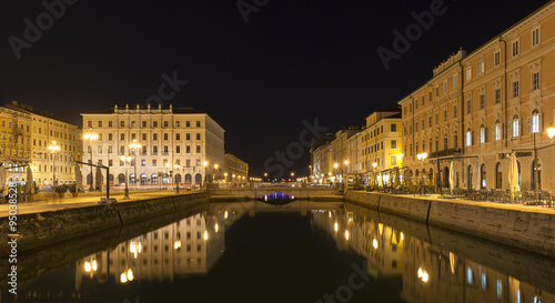 Trieste square of liberty at night © ief6599