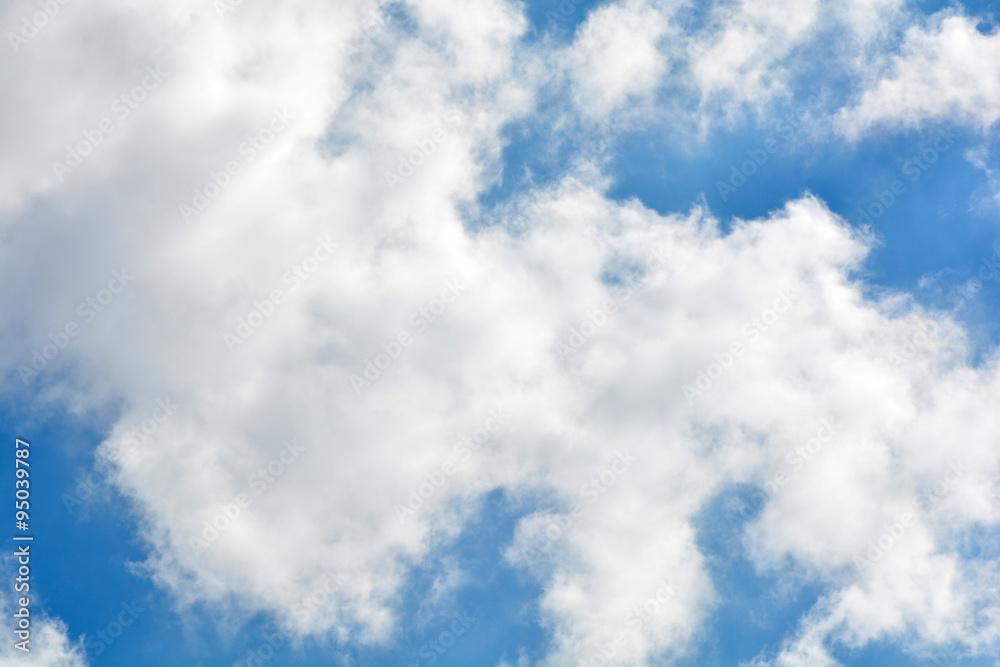 clouds in the blue sky clouds in the blue sky