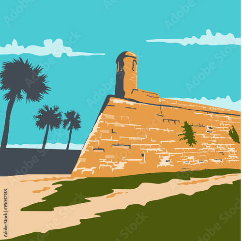 Fort Marion St. Augustine WPA