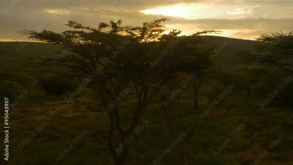 AERIAL: Sunset in Africa AERIAL: Sunset in Africa