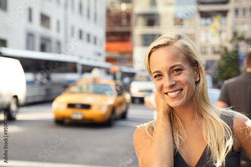 Happy Woman in City © DW labs Incorporated