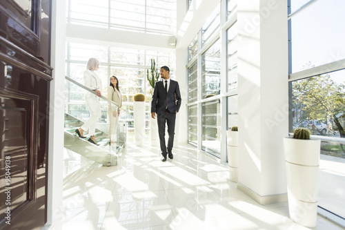 Young man in the office