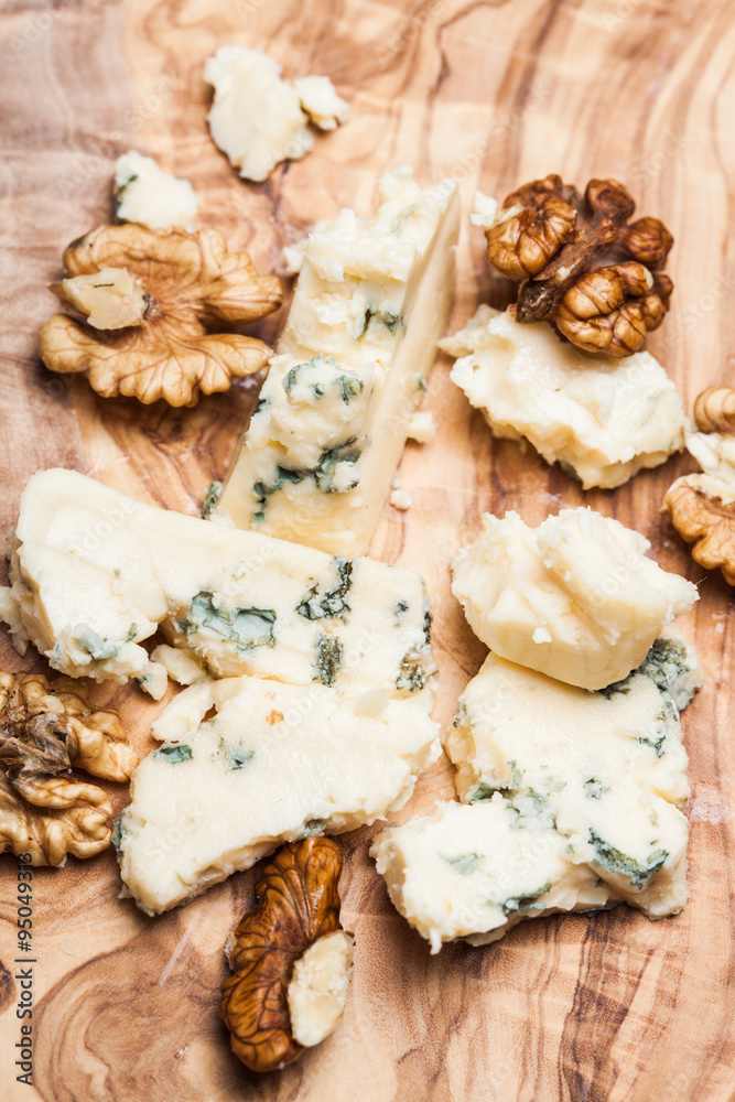 Roquefort and walnuts