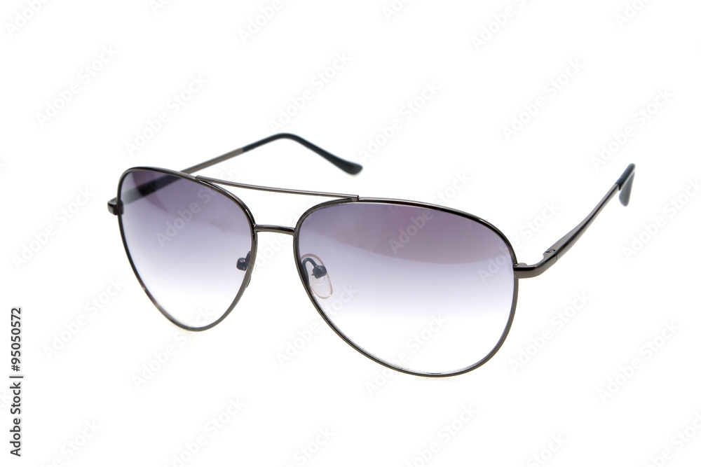 Soft light glasses on white background Soft light glasses on white background