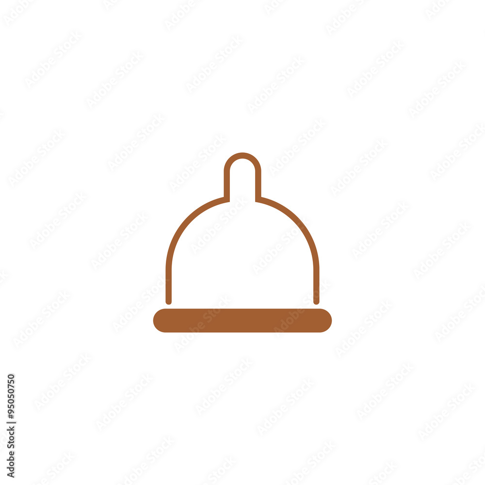 Obraz premium Icon condom.
