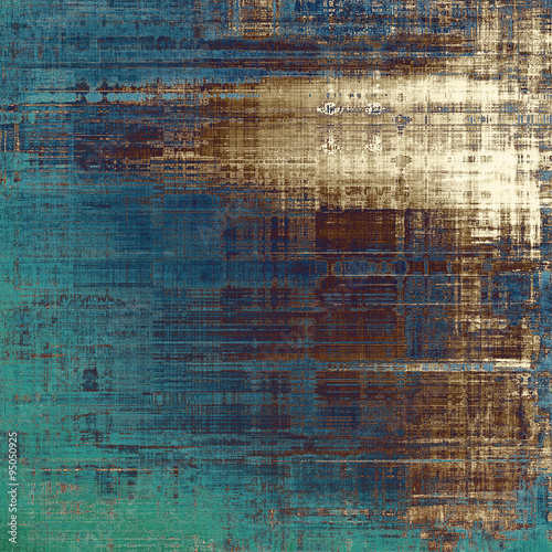 Highly detailed grunge texture or background. With different color patterns: brown; blue; gray; cyan