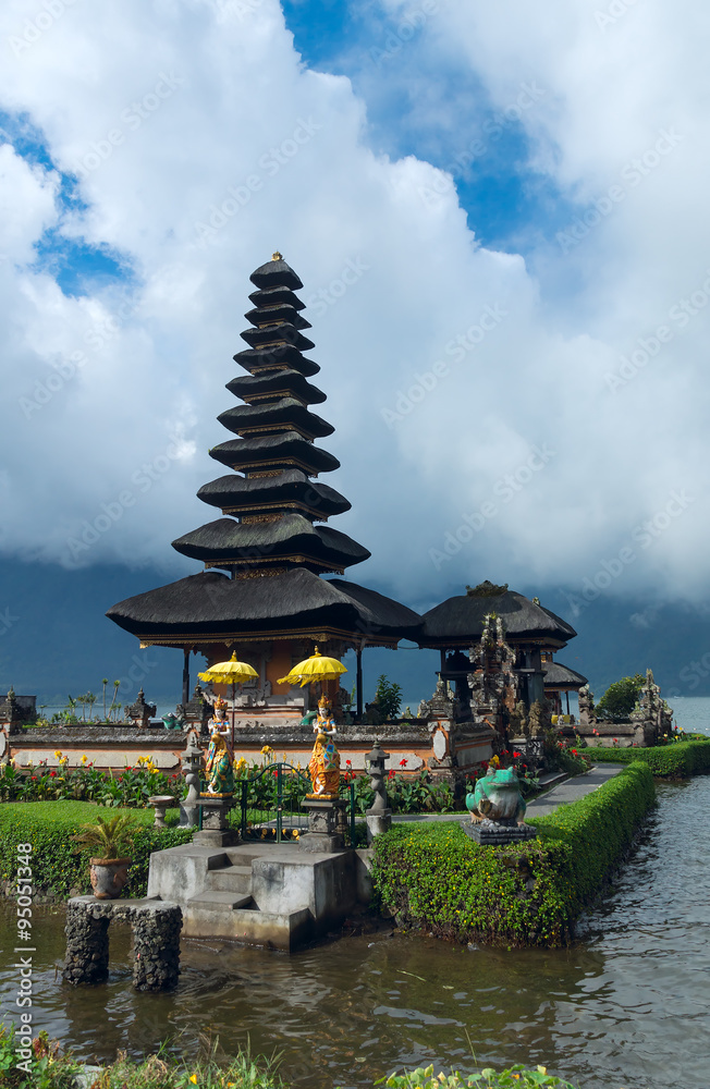 Ancient temple on the coast of Bali