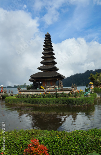 Old temple on coast of Bali
